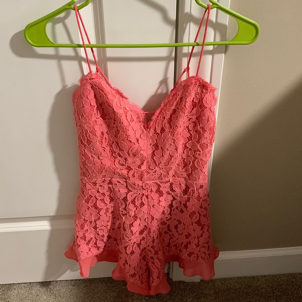 NBD lace romper new with tags